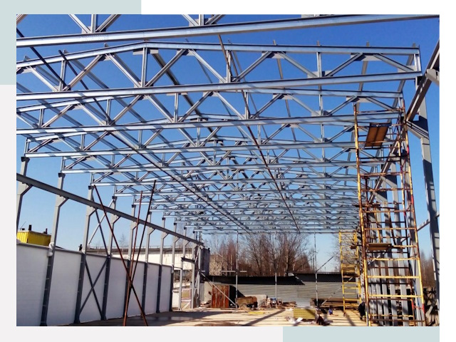 Строительство цехов в Котлас от 622 руб. под ключ