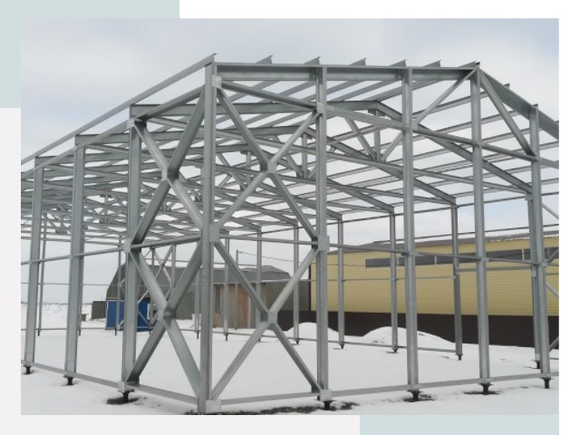 Каркасные ангары в Котласе
