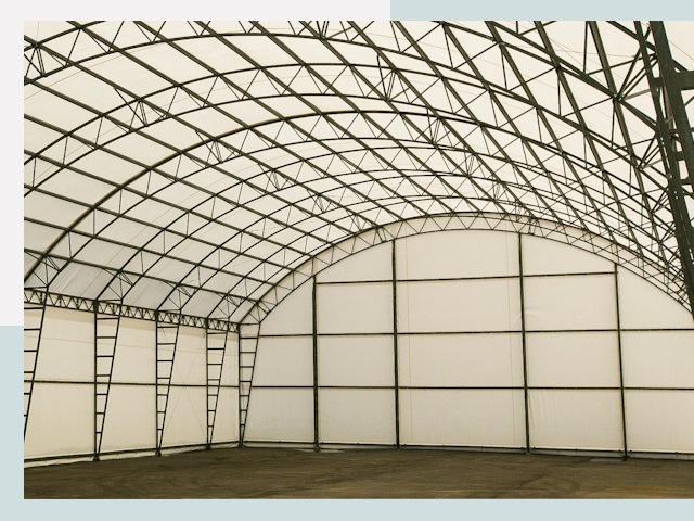 Арочные ангары от 622 руб. в Котлас и Архангельская область