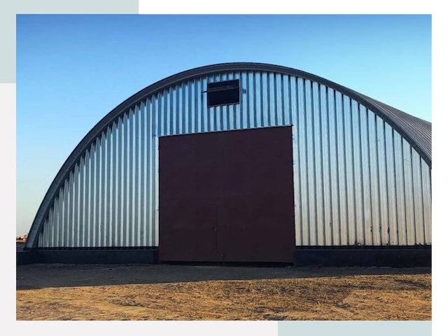 Арочные ангары в Котласе