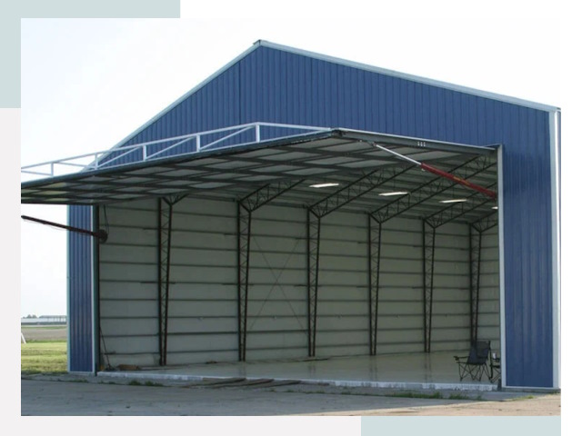 Прямо стенные ангары в Котласе