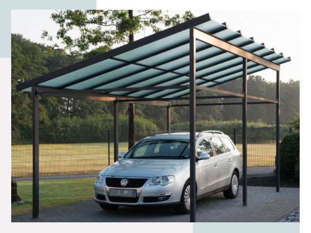 Навесы для автомобилей в Котласе