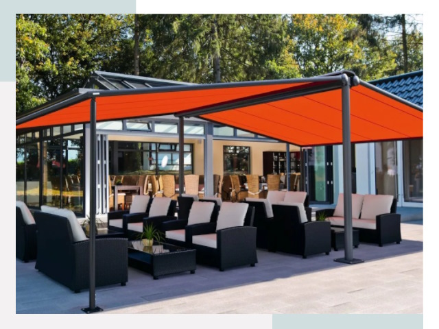 Навесы для кафе и ресторанов в Котласе