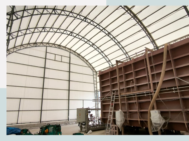 Оснащение ангаров в Котласе от 622 руб. - Надежно и быстро