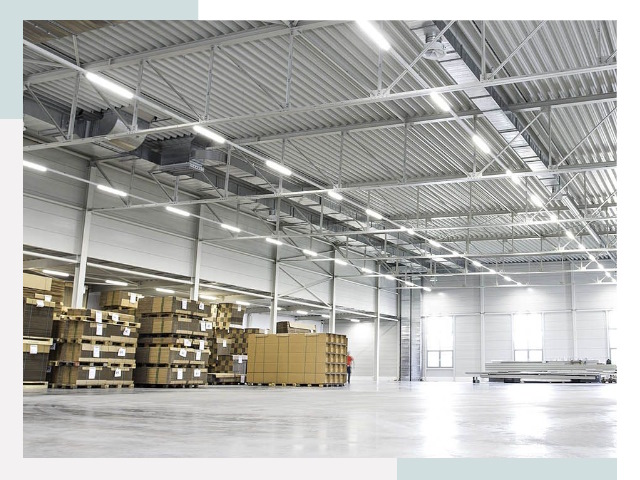 Освещение ангаров в Котласе