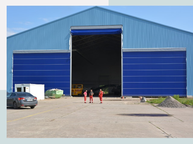 Ангарные ворота в Котлас от СтальСтрой-Ктл по цене 622 руб.