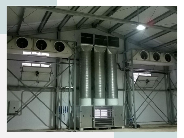 Инженерные системы для ангаров в Котласе