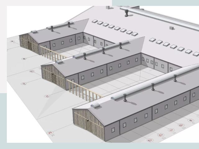 Проект коровника в Котласе от 72541 р. | проект | СтальСтрой-Ктл