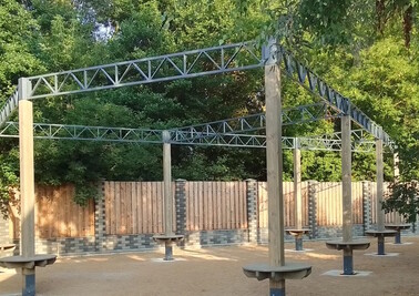 Терраса из металлоконструкций под ключ, проектирование, изготовление и монтаж от СтальСтрой-Ктл